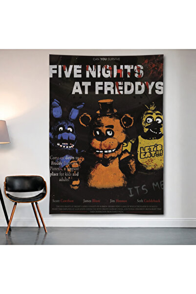 Geek Cultcha Five Nights at Freddy's Wall Covering Wall Tapestry First Qualit...