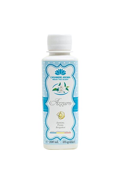 Cashmere Parfum Concentrat pentru Rufe, AROMA, 200 ml, Azzuro, 40 spalari