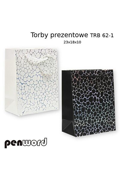OEM Penword, Punga cadou din hartie cu mix de modele TRB 62-1, Multicolor, 23...