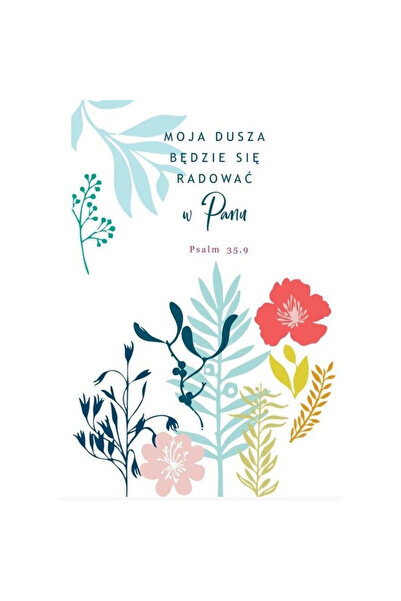 Szaron Felicitare/Carte postala Moja Dusza, cu plic, format 116x162 mm, Multi...