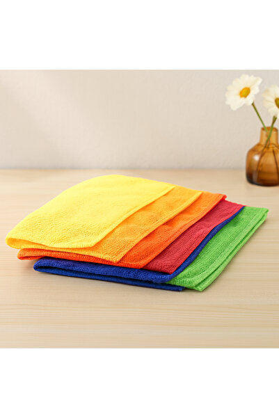 Generic Brand 8-Pack Microfiber Cleaning Cloths - Lavender Scented