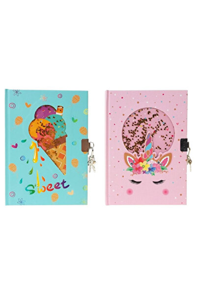 adar Jurnal/Notes cu lacat si cheie, modele mixte, trimitere aleatorie, Multi...