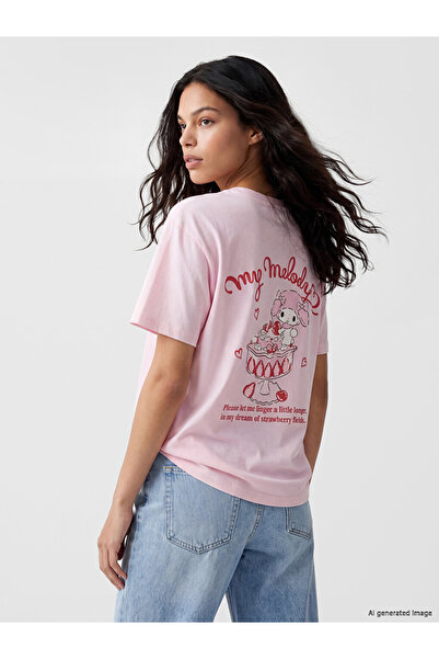 LC Waikiki Γυναικείο T-Shirt 100% Βαμβακερό με στάμπα My Melody
