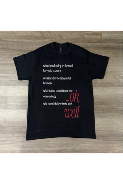 Grafftee Clothing О, добре, щом е така, щампована унисекс овърсайз тениска
