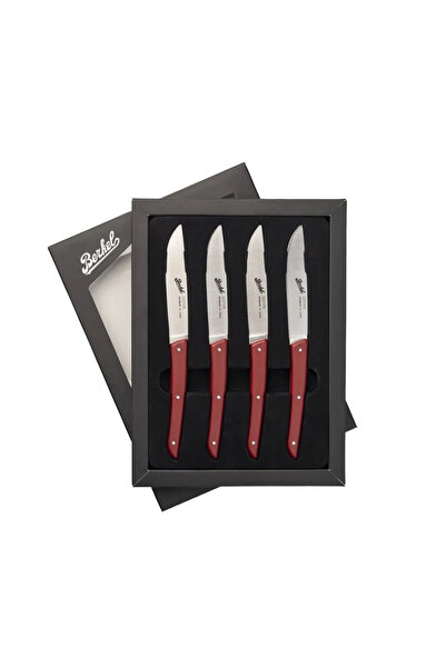 Berkel Set de 4 cuțite de sculptat, Berkel, roșu