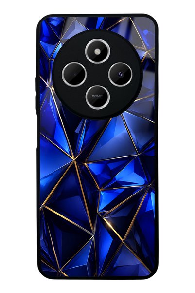 Spoyi Xiaomi Redmi 14C Sapphire Crystal Edge Design Glossy Phone Case