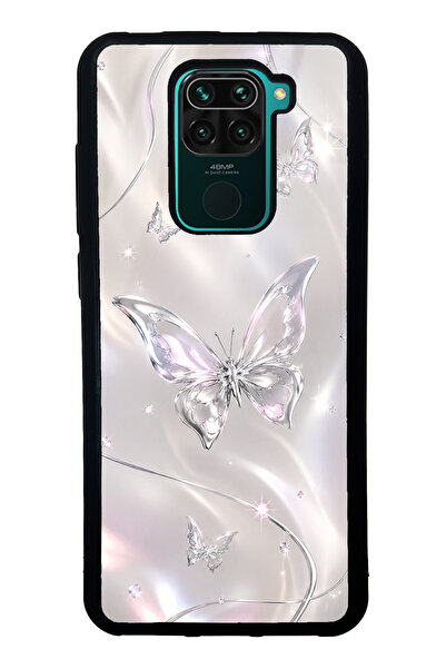 Spoyi Xiaomi Redmi Note 9 Crystal Whisper Butterfly Tasarımlı Glossy Telefon ...