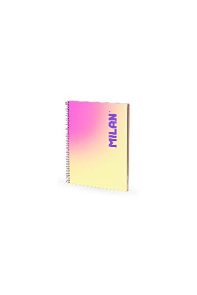 Milan Caiet A4 90 file spirala multicolor