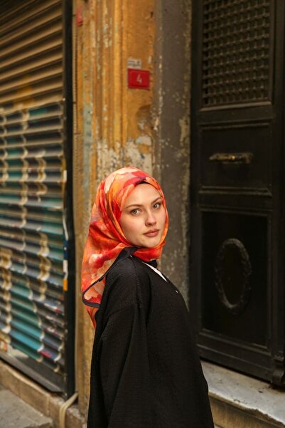 ENRİCO FERRİ Allure Floral Pattern Scarf