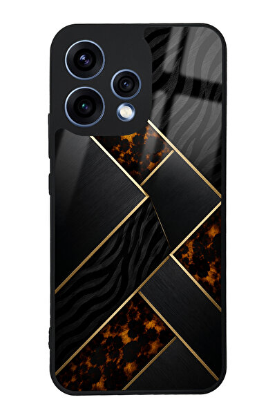 Spoyi Oppo Reno 15 Noir Mosaic Tasarımlı Glossy Telefon Kılıfı