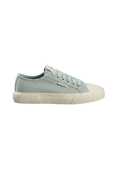 Calvin Klein VULC LACE UP CANVAS, PFD Mavi Kadın Spor Ayakkabı