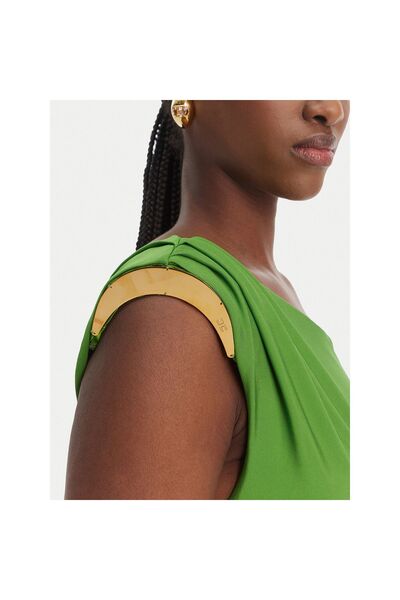 Elisabetta Franchi Rochie de cocktail pentru femei AB90661E2 Verde