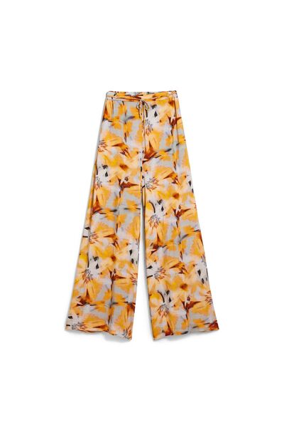 Desigual Pantaloni de damă din material textil 26SWPW38 Portocaliu