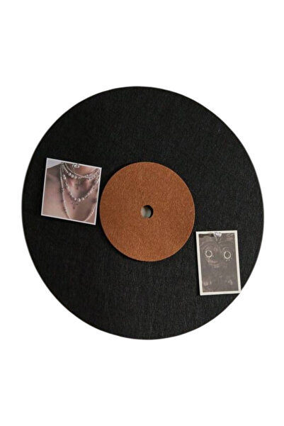 OEM Decor de perete retro in forma de disc, din pasla, potrivit pentru agatar...