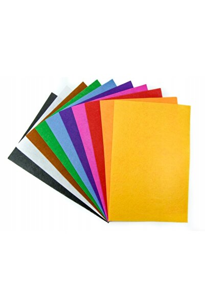 PENWORD Set 10 bucăți de fetru, Penword, 2 mm, A4, 20 x 30 cm, Multicolor