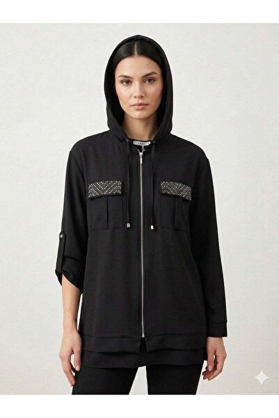 Ekol Hooded Jacket with Cover Pockets