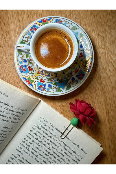 Güsvent Design Co فاصل كتب على شكل مزهرية مصنوع يدويًا
