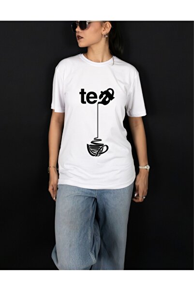 Krays Unisex Special Design for Tea Lovers Casual Comfortable Fit Short Sleev...