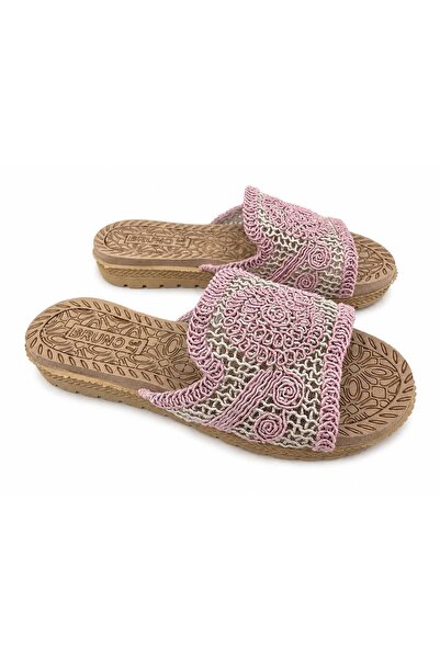 PAPUCUMUN DÜNYASI Women's Lace Knitting Detail Stylish Comfortable Lightweigh...