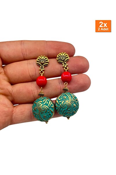Bozhi أقراط مصنوعة يدويًا بتصميم خاص كهدية
