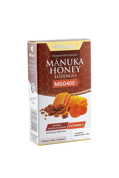 Auribee Dropsuri cu Miere de Manuka, Propolis si Vitamina C 69g