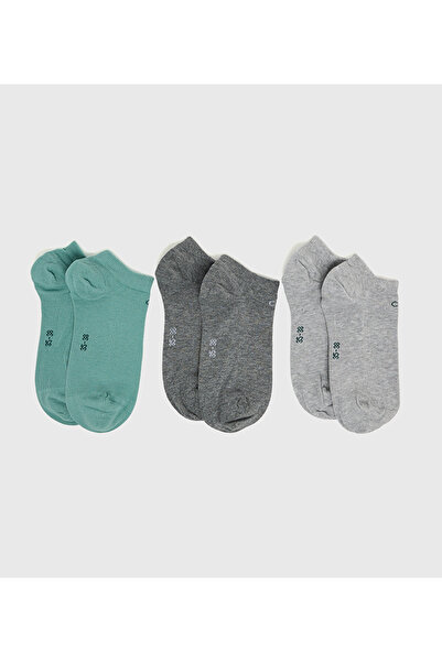 Calvin Klein Unisex Blue Socks with Brand Logo, Suitable for Daily Use