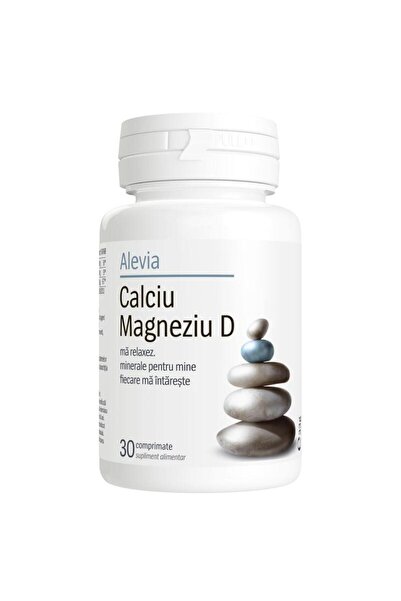 Alevia Calciu Magneziu Vitamina D 30cpr
