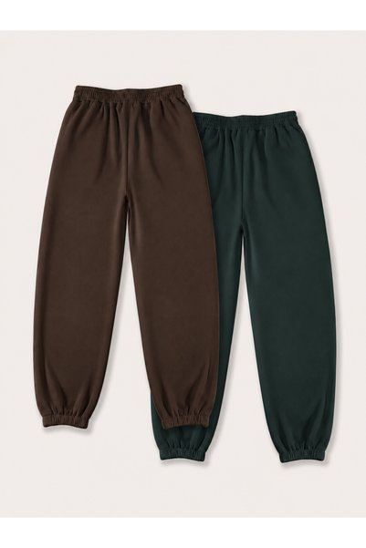 ZİYMO PACHET DE 2 PANTALONI DE TRENING ELASTICI PENTRU BĂRBAȚI