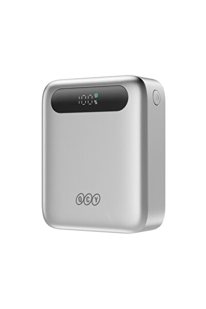 QCY Power Bank 10000mAh 22.5W Fast Charging - Silver- PB10D-S – Portable Char...