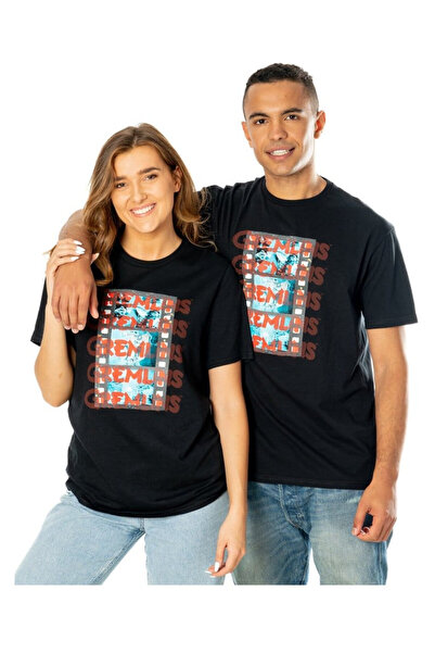CID Tricou barbati, CID, Gremlins Evil Reel, negru, bumbac, M INTL