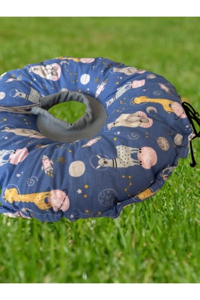 Petris Cat Dog Funnel Operation Neck Collar, Collar, Pillow, Elizabeth (XL Outer Edge Diameter: 45 cm Neck Diameter: 35 cm)