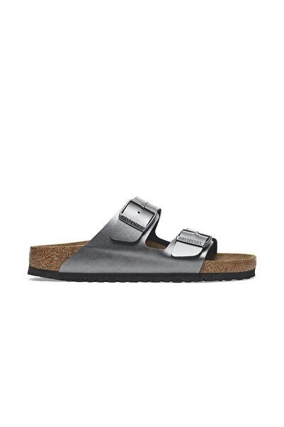 Birkenstock Arizona Bf Metallic Women's Slippers 1029224-20026 Gray