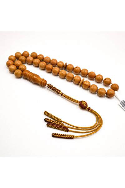 Generic Old Kabs Amber Rosary 33 Beads 10.5mm Butterscotch Round Prayer Beads...