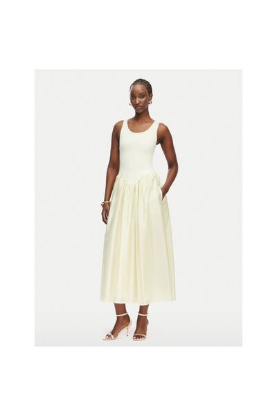 Bardot Rochie de vară pentru femei 60385DB Crem
