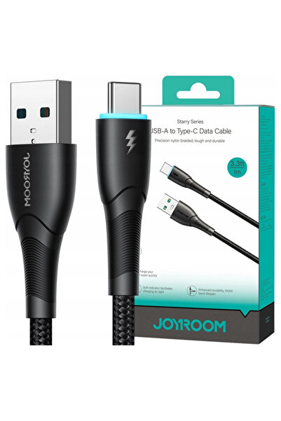 Joyroom Cablu USB-C 3A Starly Sa32-Ac3 1M pentru încărcarea telefoanelor și a...