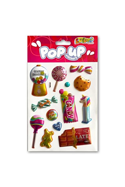 Penmate Stickere metalice 3D multicolor 14.5x24cm