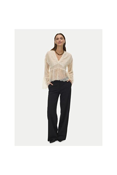 Vero Moda Bluză de damă 10347592 Crem