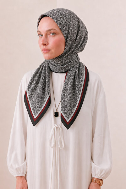 BONASERA EŞARP Women's Organic Natural Fiber Scarf Daily Wear Scarf