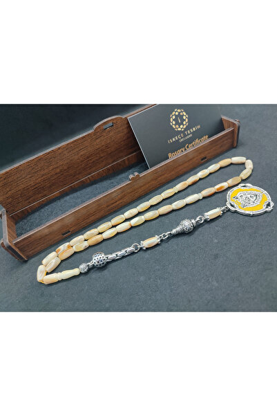 İskeçe Tesbih Wooden Gift Boxed Hand Scale 11.83 Gr. Ukrainian Kaya Damla Amb...