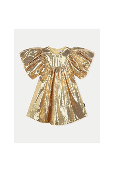 Marc Jacobs Rochie elegantă de fată W60242 Auriu
