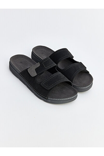 LC Waikiki Peak New Season Double-Strapped Velcro Closure Men's Slippers