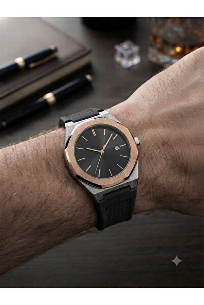 Tisaati Premium Silicone Cord Luxury Design Special Series Men's Wristwatch-W...