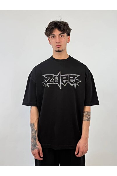 zaee Starline Oversize Stone Embroidered T-Shirt