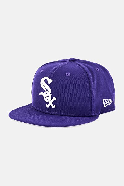 NEW ERA x MLB Men Chicago White Sox Fitted Cap, Purple