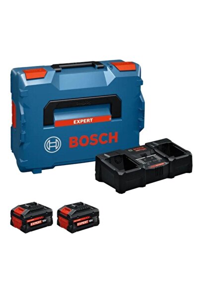 Bosch Επαγγελματικό Σετ Μπαταριών EXPERT 18V, 2x Μπαταρίες 8.0Ah, Φορτιστής, ...