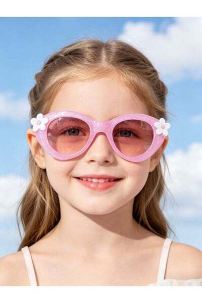 Five Dream House Kids UV400 Protection with Light Weight Eyewear, 3D Glitter ...