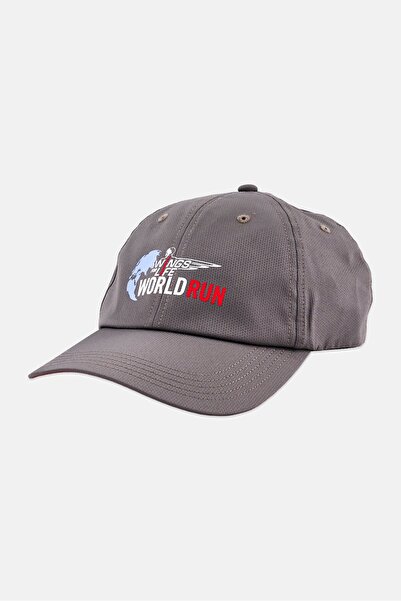 Puma Men Graphic Print Adjustable Cap, Grey