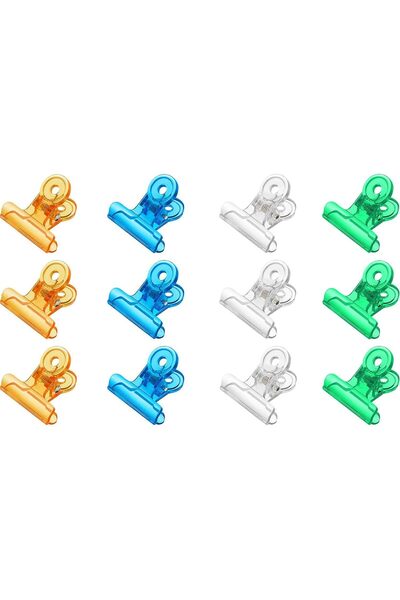 Arabest Nail Clips,12 Pcs Clear Plastic Multi-Purpose Accessory for Extending...