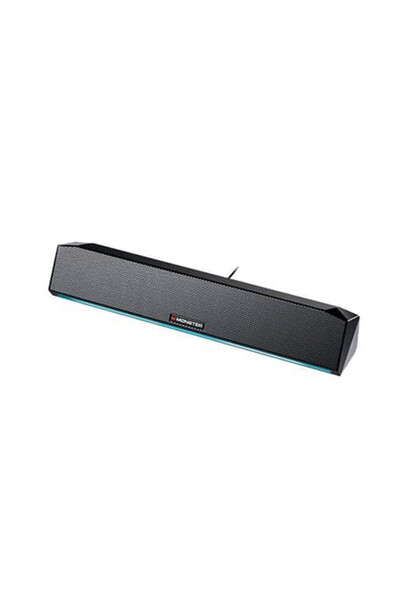 MONSTER G01 Ηχομπάρα Gaming Ενσύρματο Ηχείο Bluetooth RGB / Ενσύρματο Ηχείο Χ...