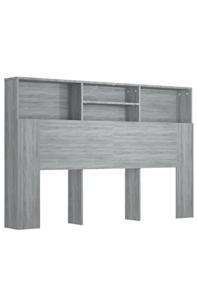 vidaxl Dulap tăblie, gri sonoma, 160x19x103,5 cm